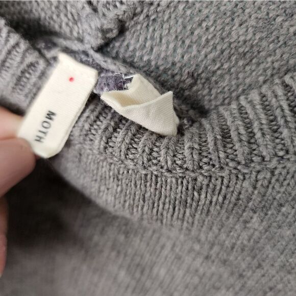 Moth Anthropologie long sleeve comb sweater top - Picture 4 of 11